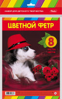 Мягкие поделки с цветным фетром от Hatber.
